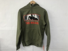 浜松鴨江店にて、シュプリームの未使用品の18AWのﾗｲﾄｵﾘｰﾌﾞ The Killer Hooded Sweatshirtを買取しました状態は未使用品です。