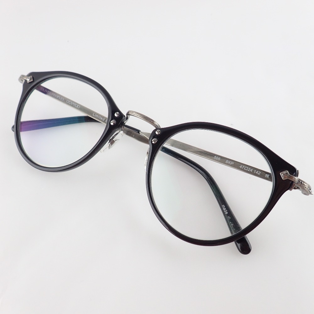 オリバーピープルズの505 BKP Limited Edition 雅　アイウェア/サングラス/眼鏡の買取実績です。