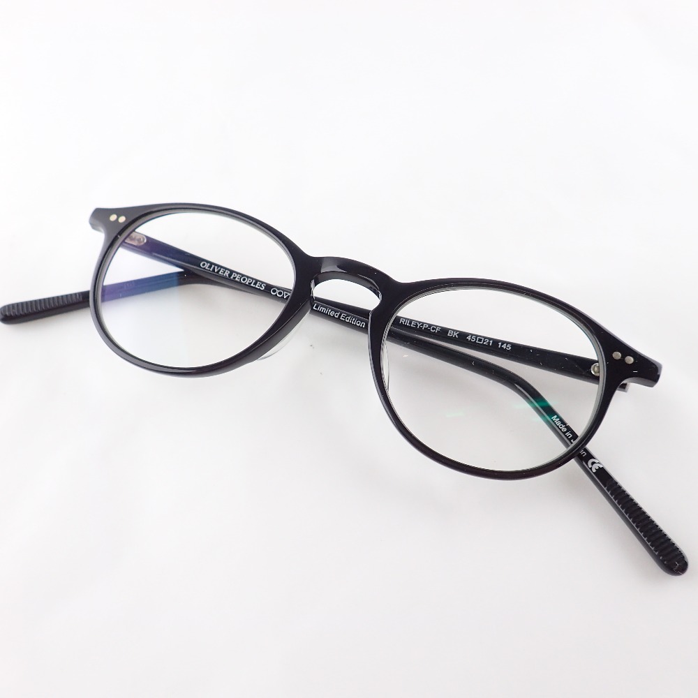 オリバーピープルズのRiley-P-CF(ライリー) BK Limited Edition　アイウェア/サングラス/眼鏡の買取実績です。