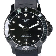 ティソのT120.407.37.051.00 SEASTAR 1000 POWERMATIC 80 シースター1000 自動巻き時計を買取させていただきました。宅配買取センター状態は中古美品