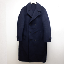 渋谷店で、2019年秋冬のノットのダブルフェイスビーバーダブルブレストコートを買取ました。状態は綺麗な状態の中古美品です。
