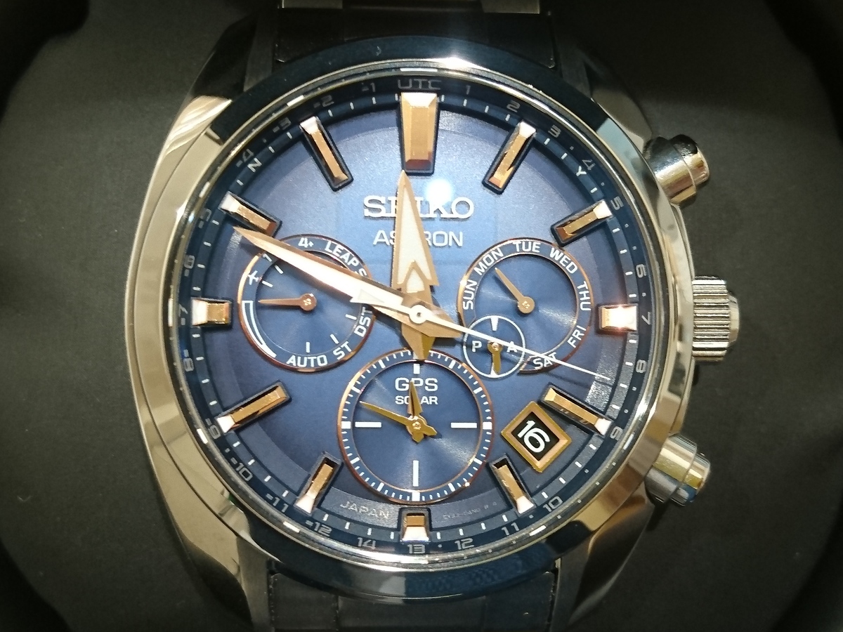 セイコーのSBXC049 アストロン 5Xシリーズ デュアルタイム GPSソーラー 腕時計の買取実績です。