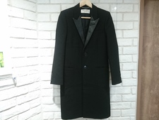 新宿店で、サンローランの2013AW エディ期 326917 レザーラペル チェスターコートを買取しました。状態は綺麗な状態の中古美品です。