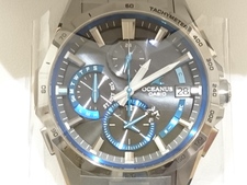 新宿店で、カシオのOCW-S4000-1AJF オシアナス マンタ bluetooth対応 腕時計を買取しました。状態は未使用品です。