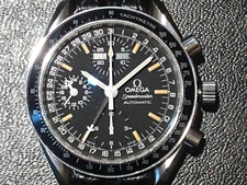 新宿店で、オメガの3820.50 スピードマスター マーク40 コスモス 自動巻き 腕時計を買取しました。状態は若干の使用感がある中古品です。
