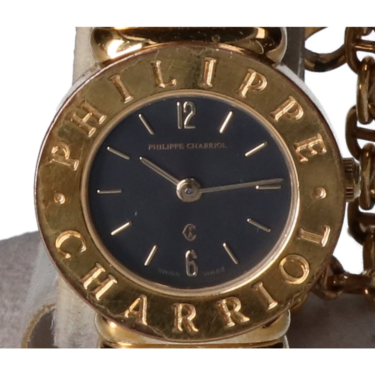 シャリオールの7007901 サントロペ 黒文字盤 クォーツ 腕時計の買取実績です。