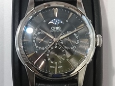 新宿店で、オリスの781 7703 4054D アートリエ コンプリケーション 自動巻き 腕時計を買取しました。状態は若干の使用感がある中古品です。