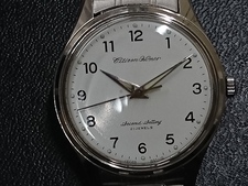 新宿店で、シチズンのホーマー セコンドセッティング 21石 手巻き腕時計を買取しました。状態は若干の使用感がある中古品です。