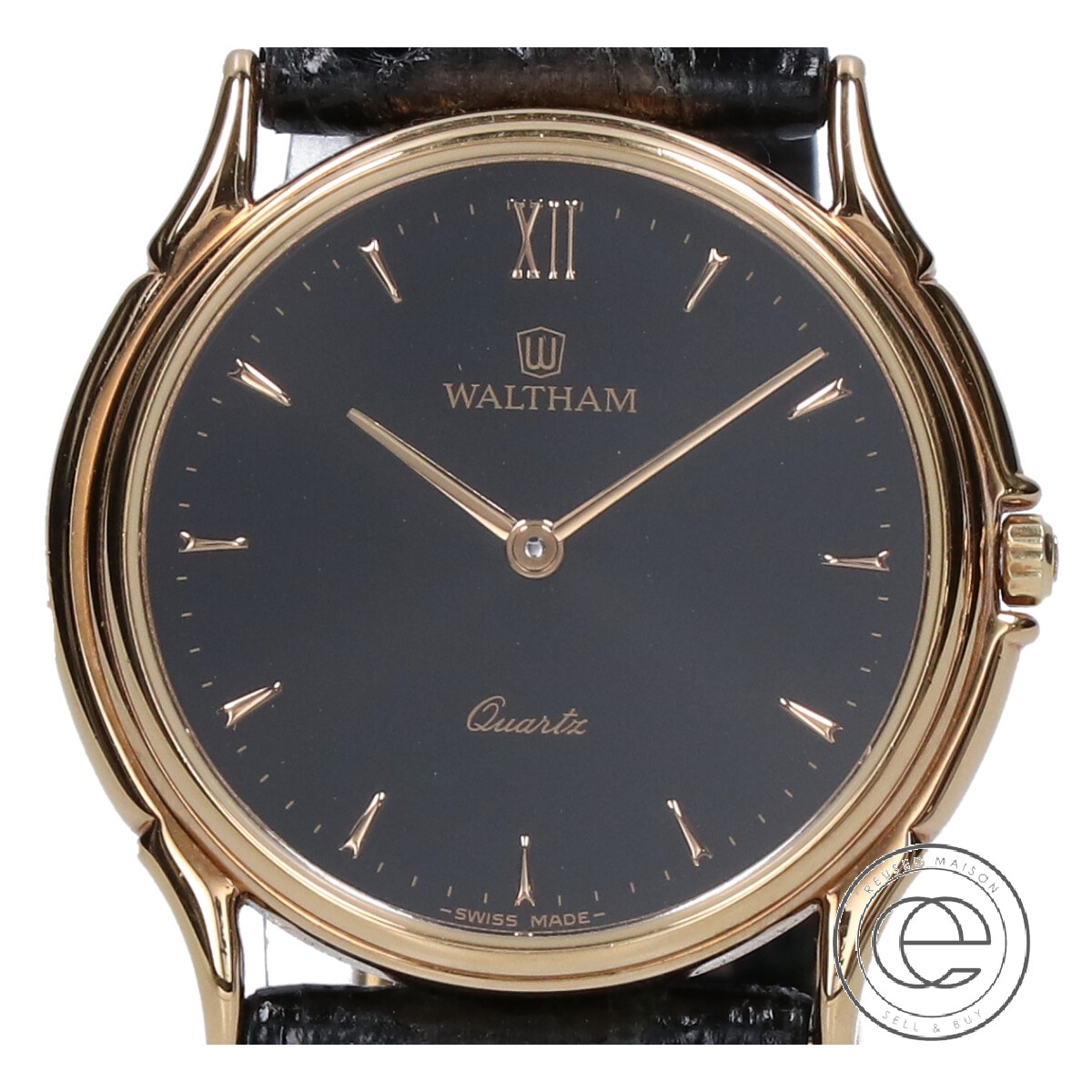 ウォルサムの26207 L400425 レザーベルト クオーツ腕時計の買取実績です。
