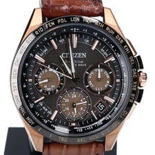 シチズン CC9016-01E アテッサ エコドライブ クロコ素材 レザーベルト 腕時計 買取実績です。