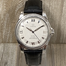 銀座本店では、オメガの4833.31 デヴィル コーアクシャル クロノメーター自動巻き腕時計を買取いたしました。状態は通常使用感がある中古のお品物です。