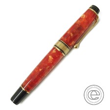 銀座本店で、アウロラのオプティマ ロッソコラーロ 365 ペン先：K18(M) 365本限定の万年筆を買取いたしました。状態は未使用品です。