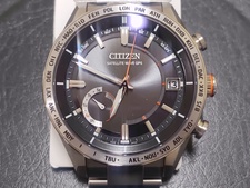 新宿店で、シチズンのCC3081-52E アテッサ アクトライン スーパーチタニウム エコドライブ腕時計を買取しました。状態は未使用品です。