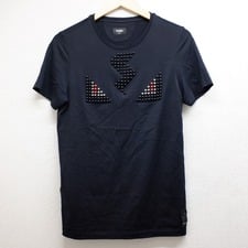 大阪心斎橋店の出張買取にて、フェンディの、スタッズ×モンスター、クルーネック半袖Tシャツ(FY0766 7HR)を高価買取いたしました。状態は通常使用感のお品物です。