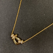 銀座本店で、フレッドのK18×ダイヤを使用したフォース10シリーズのミディアムサイズのネックレスを買取ました。状態は綺麗な状態の中古美品です。