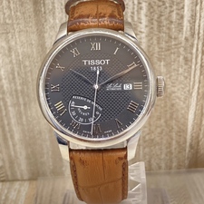 ティソ ル ロックル T006424A ブラック文字盤 シースルーバック 自動巻き 腕時計 買取実績です。