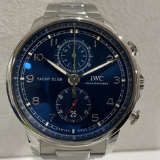 浜松入野店でIWCのIW390701、ポルトギーゼ・ヨットクラブ、クロノグラフの自動巻き時計を買取ました。状態は綺麗な状態の中古美品です。