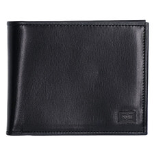 大阪心斎橋店で、ポーターのPLUMEシリーズの未使用の2つ折り財布を買取しました。状態は未使用品です。