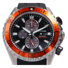 銀座本店でシチズンのプロマスターマリーンシリーズCA0718-21E品番の腕時計を買取しました。状態は若干の使用感がある中古品です。