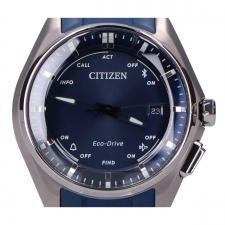 銀座本店でシチズンのBZ4000-07L、ブルートゥースコレクション、スーパーチタニウムエコドライブ腕時計を買取いたしました。状態は若干の使用感がある中古品です。