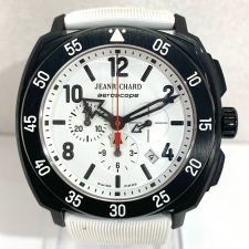 浜松入野店で、ダニエルジャンリシャールのクロノグラフの自動巻き時計のエアロスコープ60650-21B711-FK7Aを買取ました。状態は若干の使用感がある中古品です。
