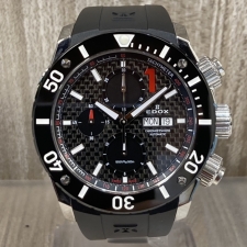 エドックス クロノオフショア1クロノグラフ オートマティック自動巻き腕時計 011143NIN 買取実績です。