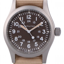 ハミルトン H69439901 カーキフィールド MECHANICAL手巻き腕時計 買取実績です。