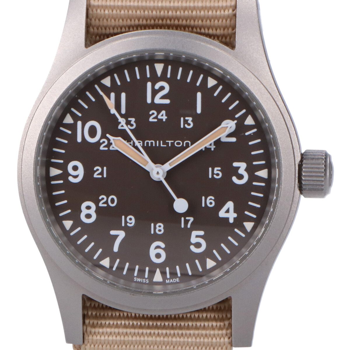 ハミルトンのH69439901 カーキフィールド MECHANICAL手巻き腕時計の買取実績です。