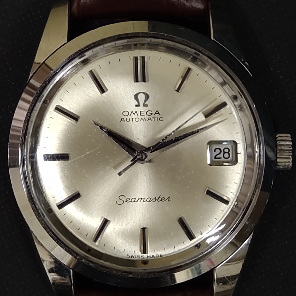 オメガのCal.565 シーマスター アンティーク 自動巻き 腕時計の買取実績です。