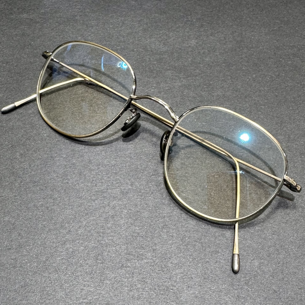 アイヴァン7285のオールドゴールド no-1 4S-CL ウェリントンシェイプ 眼鏡の買取実績です。