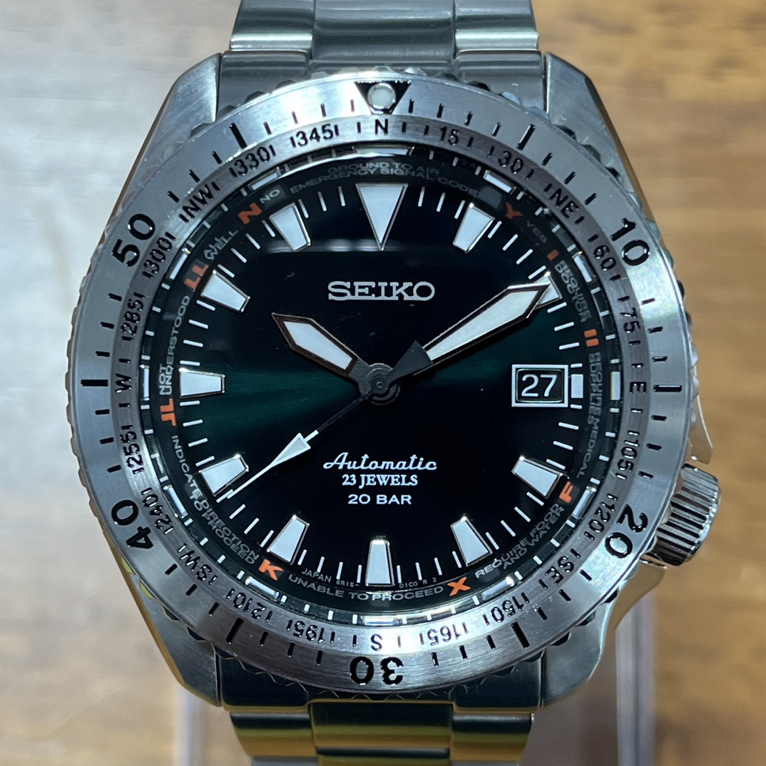 セイコーのSARB059 キャリバー6R15 メカニカル アルピニスト 自動巻き時計の買取実績です。