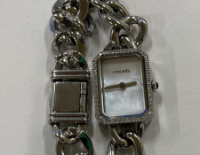 広尾店でシャネルのH3253、ダイヤベゼルシェル文字盤プルミエール、腕時計を買取いたしました。状態は綺麗な状態の中古美品です。