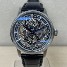 広尾店で、オリエントスターの200本限定のスケルトンの腕時計、RK-AZ0003Lをお買取しました。状態は綺麗な状態の中古美品です。