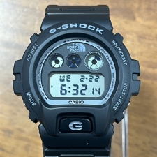 G-SHOCK ×ノースフェイス×シュプリーム DW-6900NS-1JR トリプルコラボ ブラック 三つ目 デジタル時計 買取実績です。