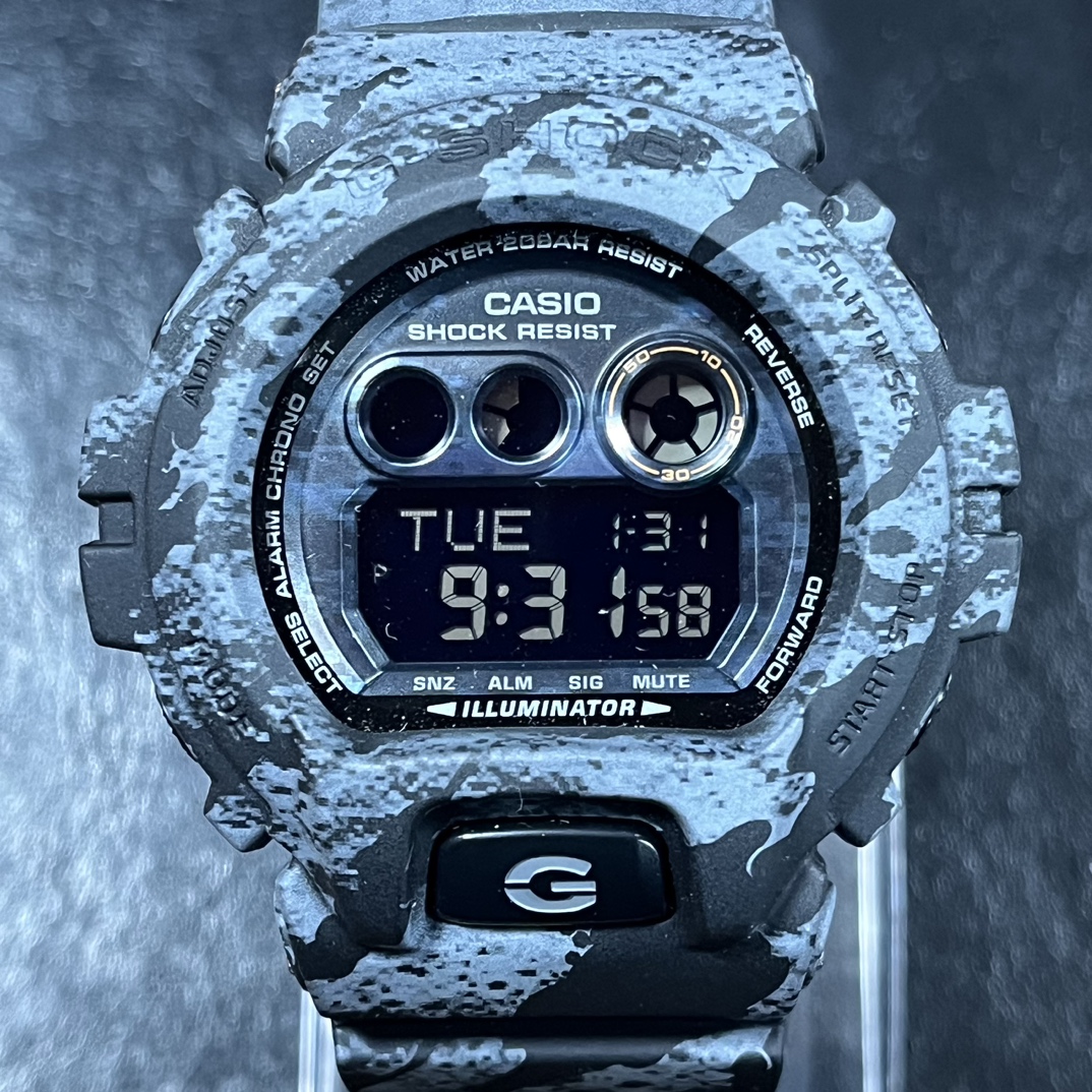 G-SHOCKの×マリハシ・Maharishi GD-X6900MH-1ER Lunar Bonsai ルナボンサイカモフラージュ 海外限定モデル腕時計の買取実績です。