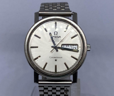 広尾店でオメガのコンステレーション、Ref.168.016、自動巻き腕時計を買取いたしました。状態は目立つ傷、汚れ、使用感のある中古品です。