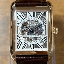 心斎橋店で、フレデリックコンスタントの自動巻き時計の、クラシックカレスケルトン（FC-310SKT4C34）を買取しました。状態は綺麗な状態の中古美品です。