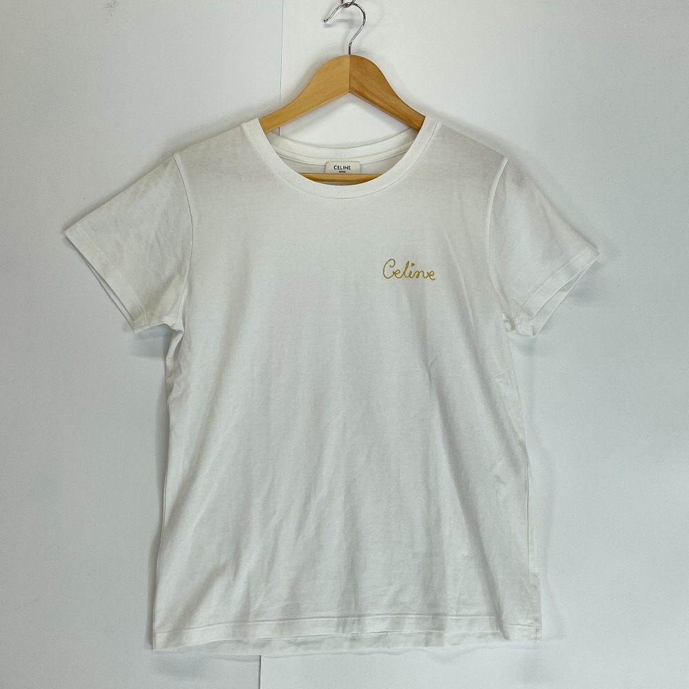 セリーヌのホワイト 2X351501F エンブロイダリー Tシャツの買取実績です。
