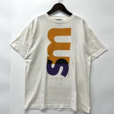 セントマイケル 21年製 ホワイト NEW ORDER コットン Tシャツ SM-A21-0000-009 買取実績です。
