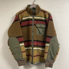 神戸三宮店でダブルアールエルのボアフリースジャケットを買取しました。状態は若干の使用感がある中古品です。