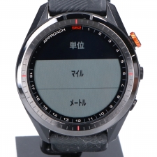 ガーミン ブラック 010-02200-22 APPROACH S62 スマートウォッチ 腕時計 買取実績です。