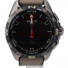 宅配買取センターでティソのT121.420.47.051.07、TISSOT T-タッチ コネクトを搭載したソーラー腕時計を買取させていただきました。状態は若干の使用感がある中古品です