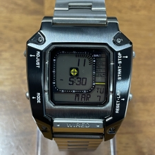セイコー AGAM601 ワイアード× メタルギアソリッドV デジボーグ コラボ時計 買取実績です。