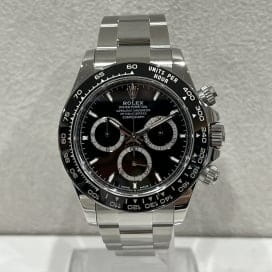 買取実績：コスモグラフ デイトナ 黒文字盤 126500LN