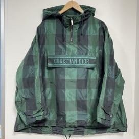 買取実績：957C03A2852 19AW グリーン テクニカルタフタ アノラックパーカー