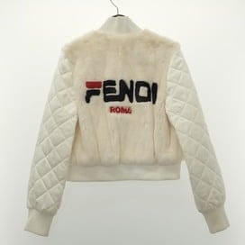 買取実績：×FILA FNE49G A3F9 F0ZNM ミンクファー切替 リバーシブルジャケット