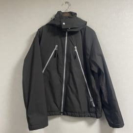 買取実績：ブラック 664601 テクニカルナイロンジップジャケット