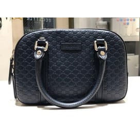買取実績：510289 ネイビー マイクロシマ 2WAYバッグ