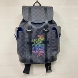 買取実績：N40266 ダミエグラフィットキャンバス バックパックリュック クリストファーPM