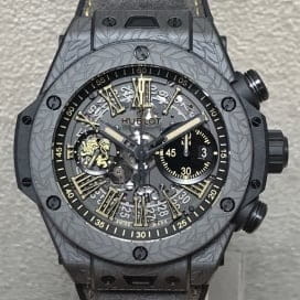 買取実績：×アルトゥーロフエンテ100本限定コラボモデル ビッグバンウニコ セラミック44mm 421.CI.0190.VR.OPX21 腕時計